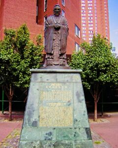 Statue de Confucius à Chinatown, NYC