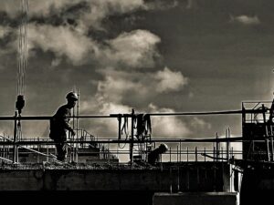 Chantier à Pantin