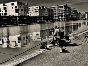 pêcheur à Pantin